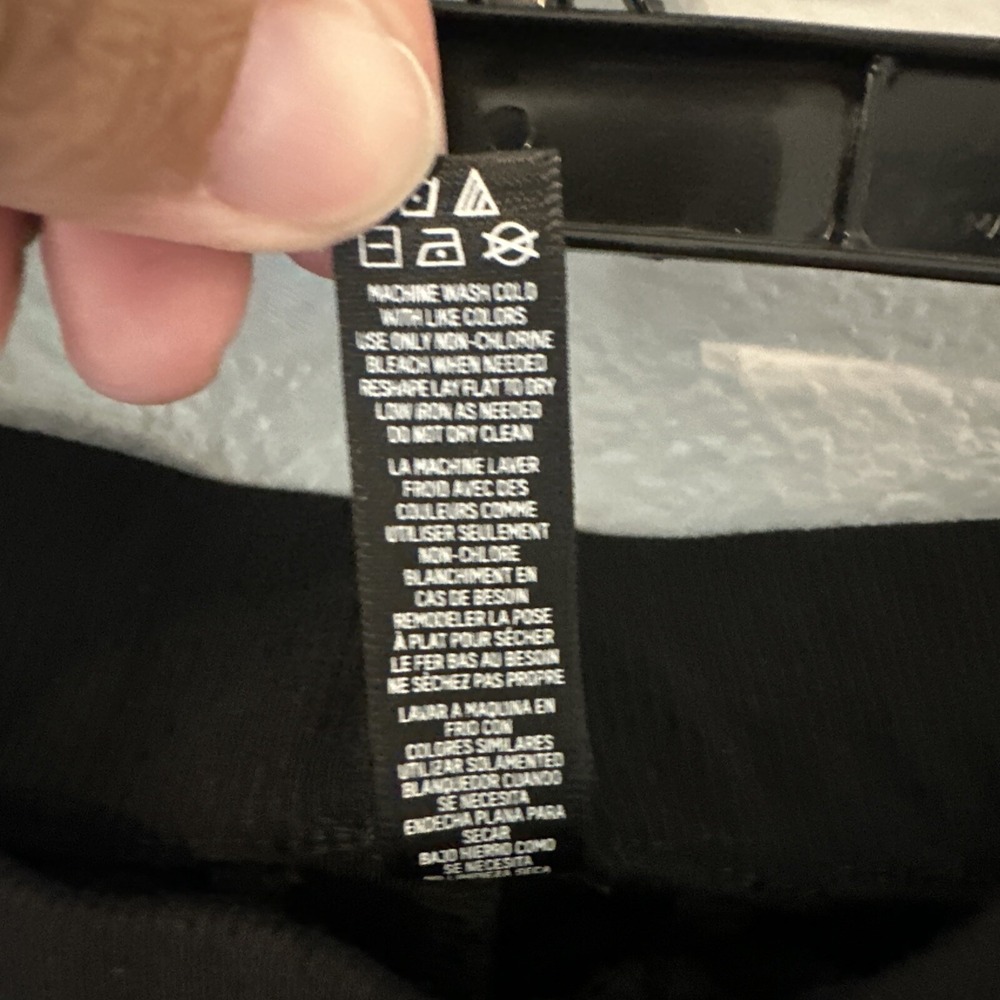 SKIMS Summer Mesh Pant Black Size X-Small RN 158973 NWOT SOLD OUT - Picture 6 of 8